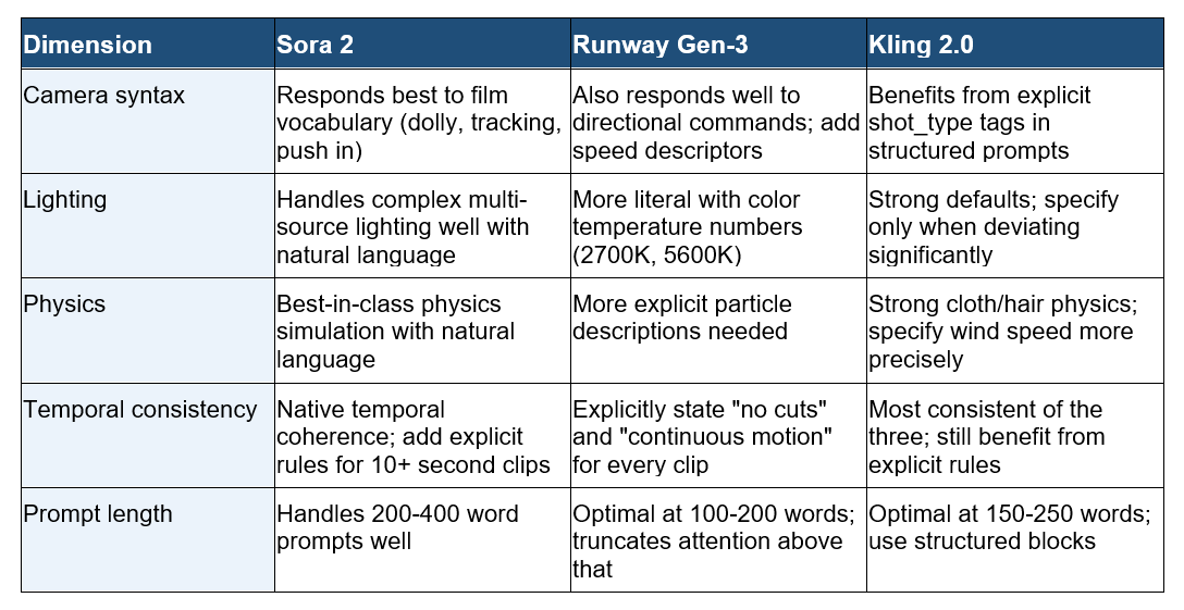 prompt ai learning table