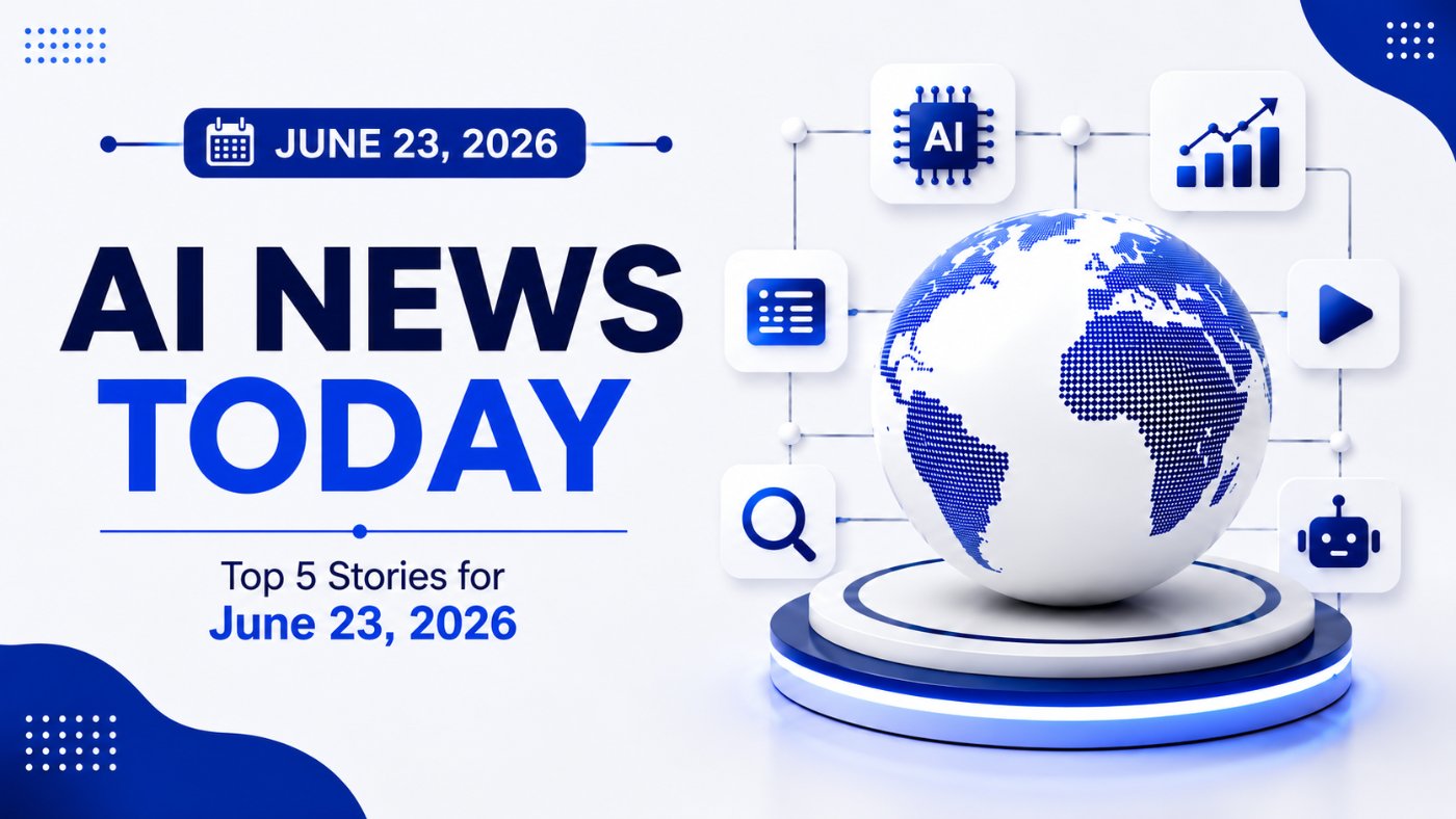 AI News Today: Top 5 Stories for June 23, 2026