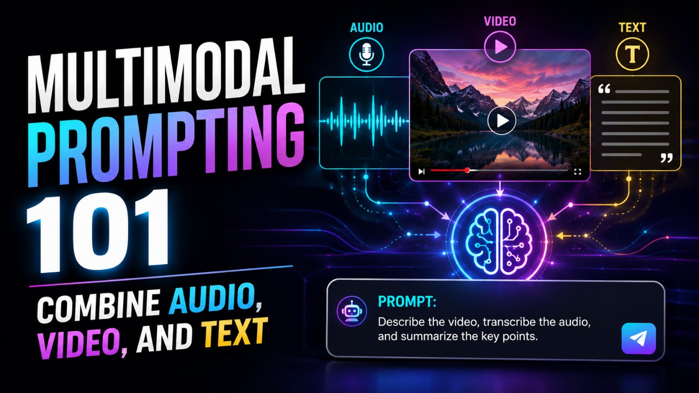 Multimodal Prompting 101: Combine Audio, Video, and Text