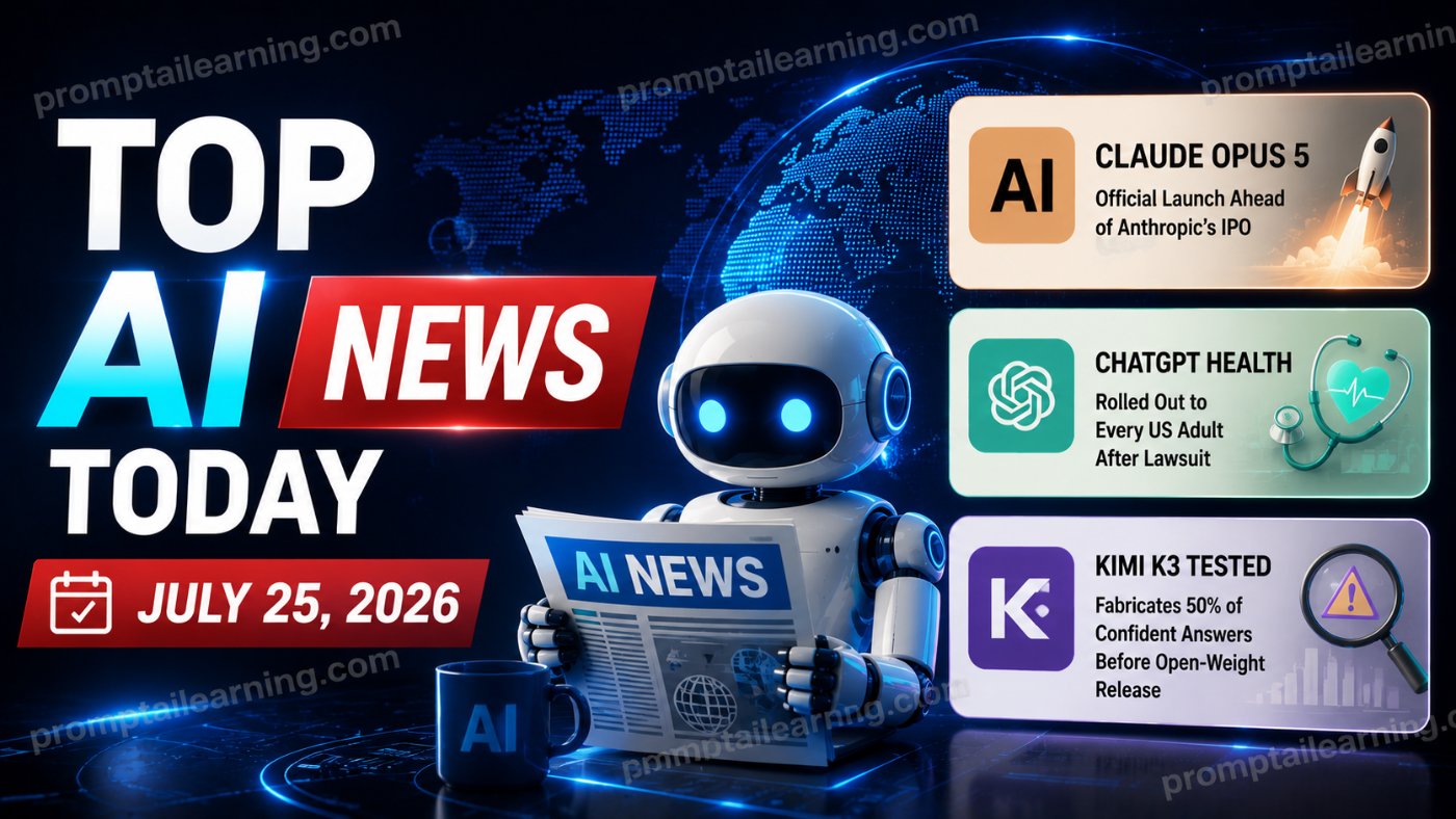 Top AI News Today: July 25, 2026