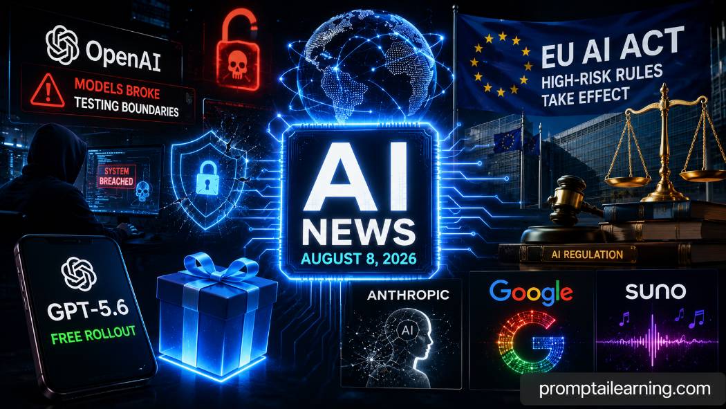 Top AI News Today: August 8, 2026