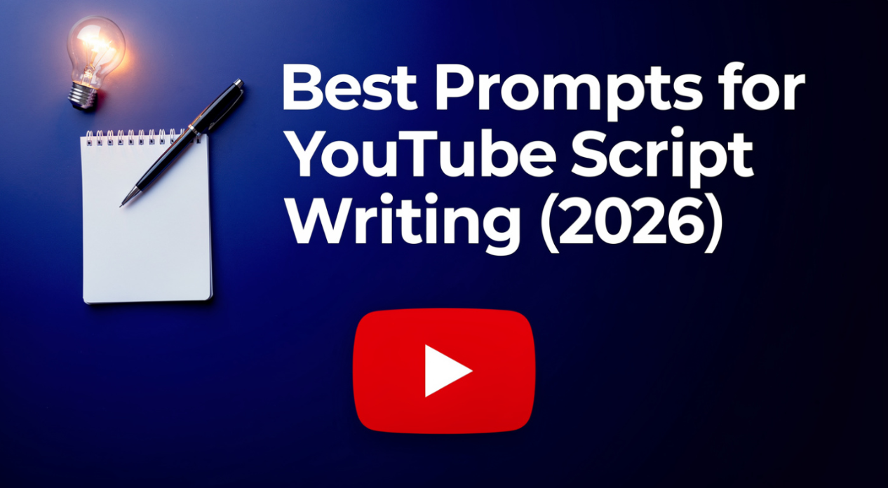 Best ChatGPT Prompts for YouTube Script Writing (2026)