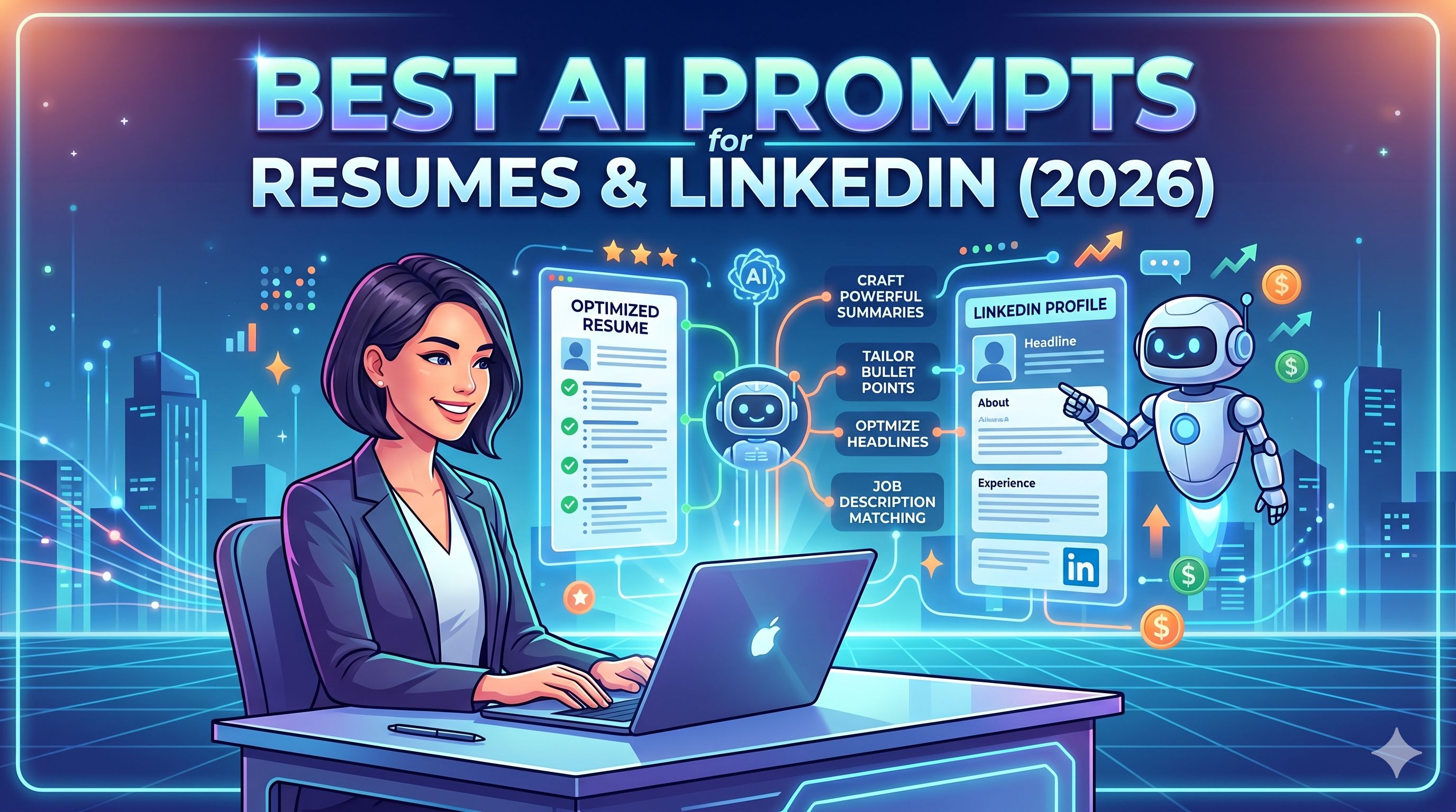 Best AI Prompts for Resume & LinkedIn Optimization in 2026