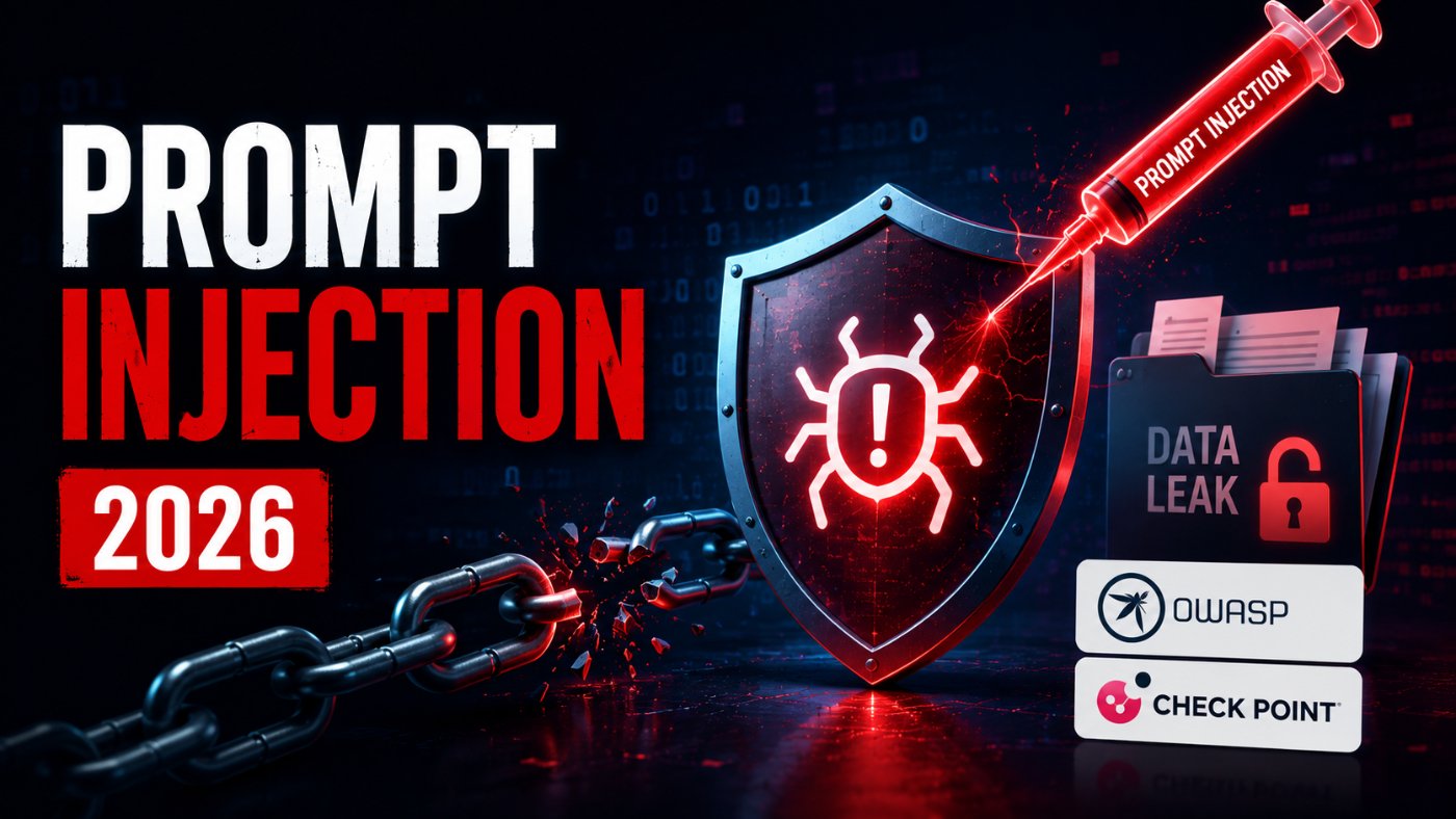 Prompt Injection in 2026: What OWASP and Check Point's New Reports Reveal About Data Leaks and Supply Chain Attacks